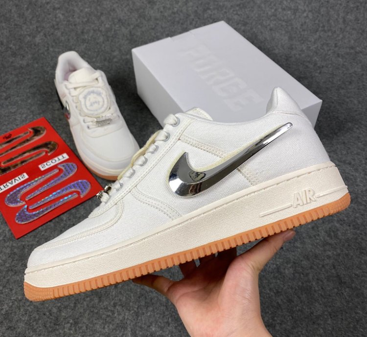 Nike Air Force 1 Low Travis Scott Sail