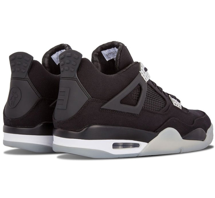 Nike Air Jordan 4 “ Black Chrome ” Eminem Carhartt