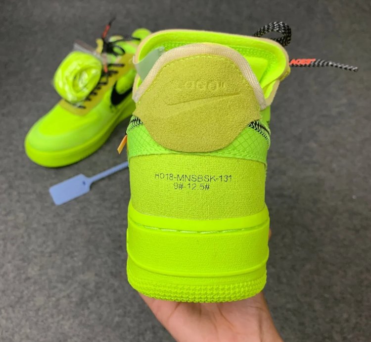 Nike Air Force 1 Low Off-White Volt