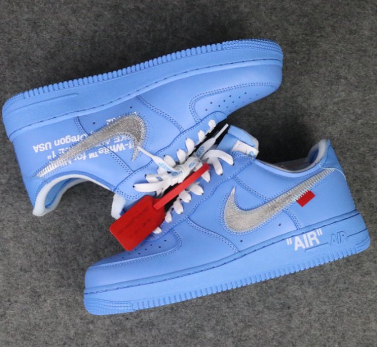 Nike Air Force 1 Low Off-White MCA University Blue