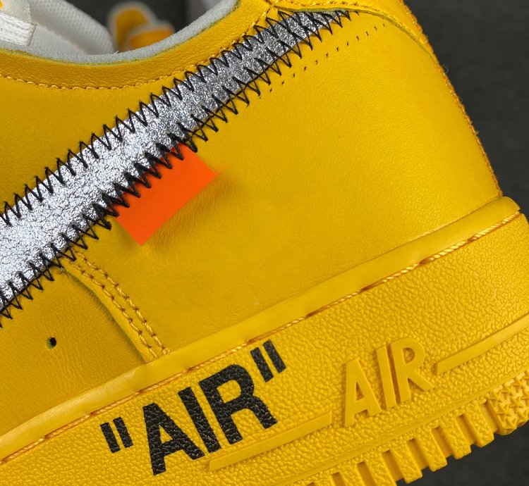 Nike Air Force 1 Low Off-White ICA University Gold