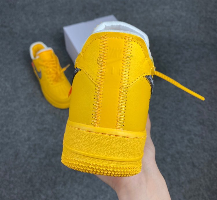Nike Air Force 1 Low Off-White ICA University Gold