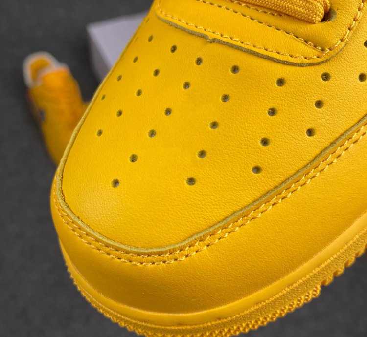 Nike Air Force 1 Low Off-White ICA University Gold