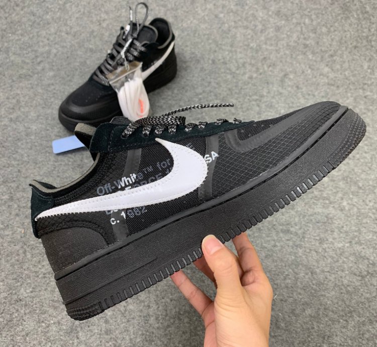 Nike Air Force 1 Low '07 Off-White MoMA 'Black'