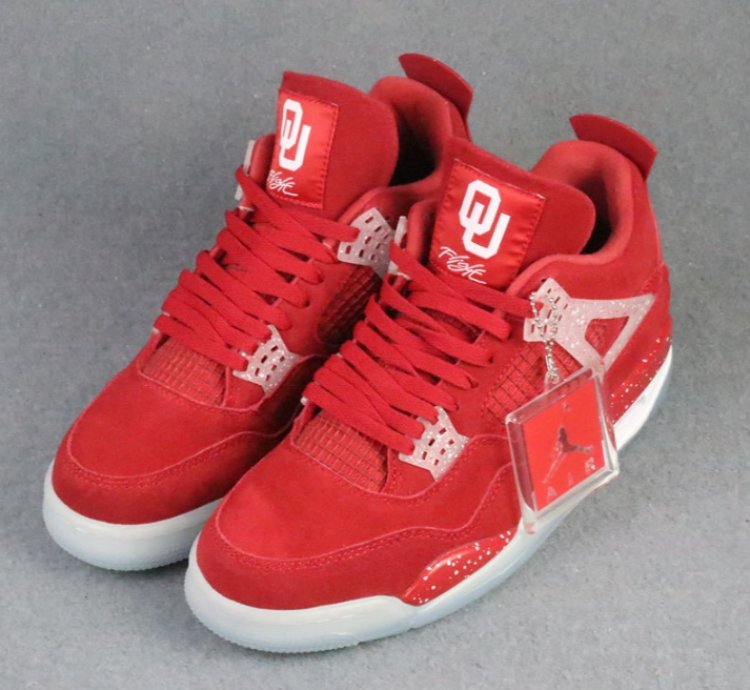 Nike Air Jordan 4 Retro Oklahoma Sooners PE