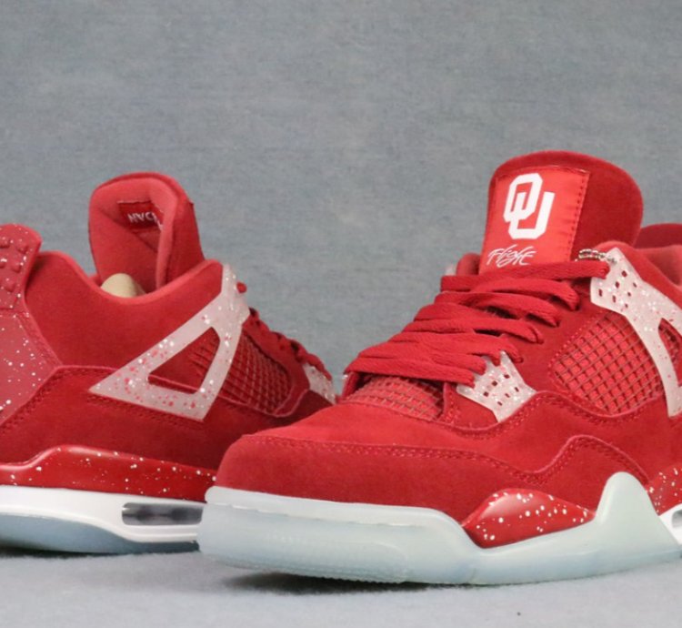 Nike Air Jordan 4 Retro Oklahoma Sooners PE