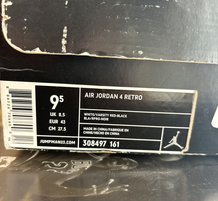 Jordan 4 Retro White Laser 2005 VNDS
