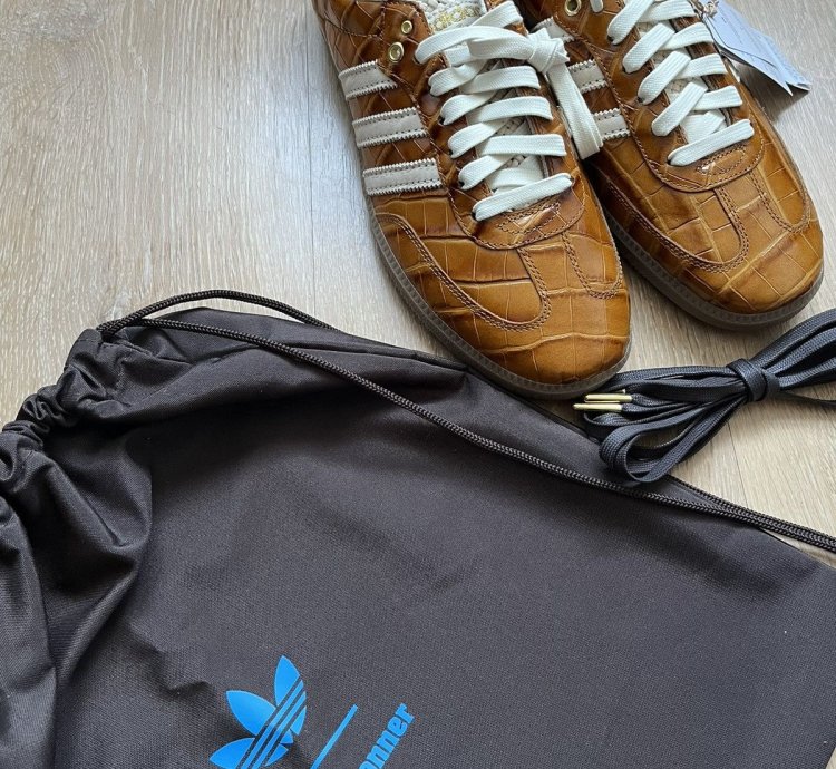Adidas Brown Croc Samba Sz 10