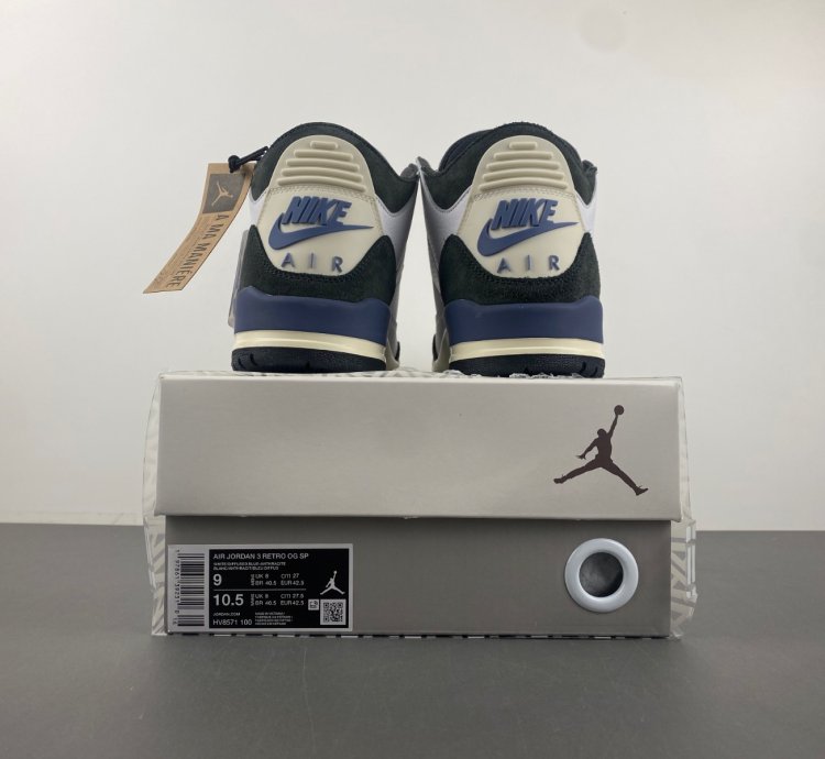 A Ma Maniére x Air Jordan 3 OG SP Diffused Blue - HV8571-100