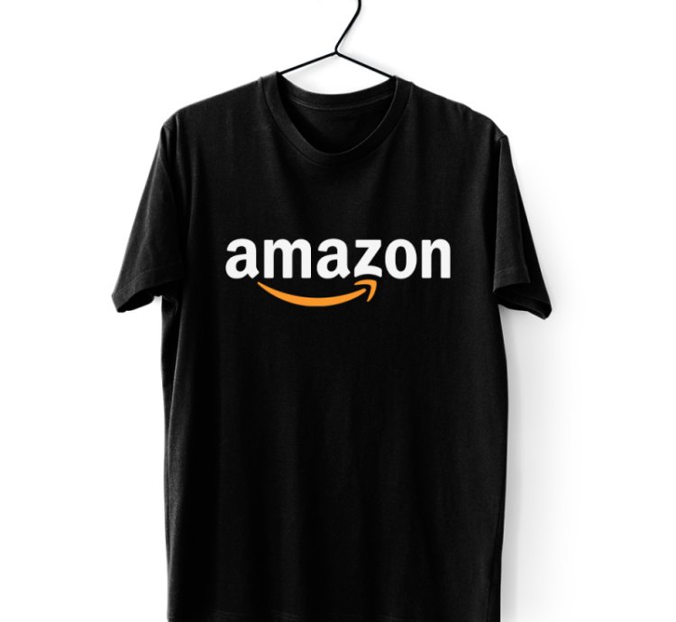 Amazon Logo Men's T-shirt USA Size S to 5XL
