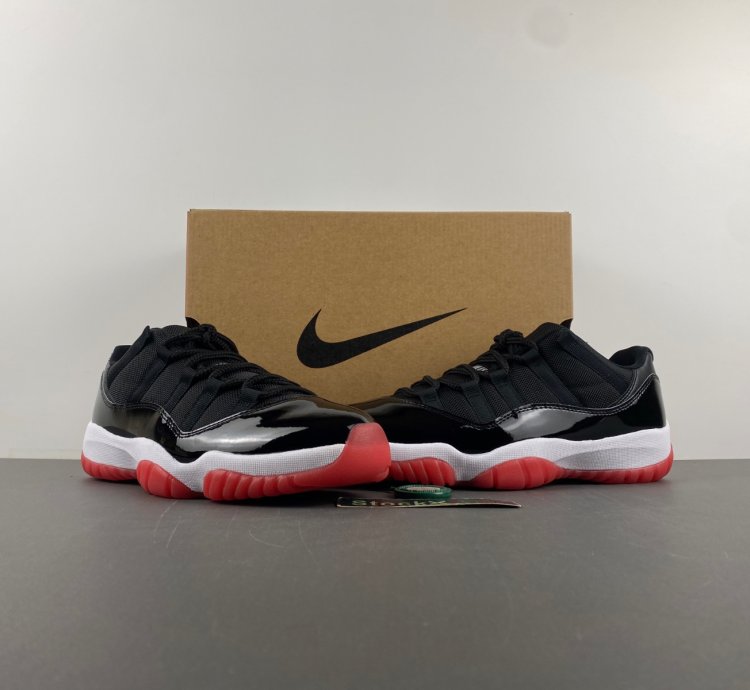 Air Jordan 11 Retro Low 2025 Bred - FV5104-006