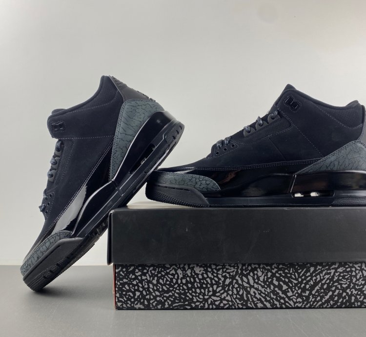 Air Jordan 3 Retro 2025 Black Cat - CT8532-001