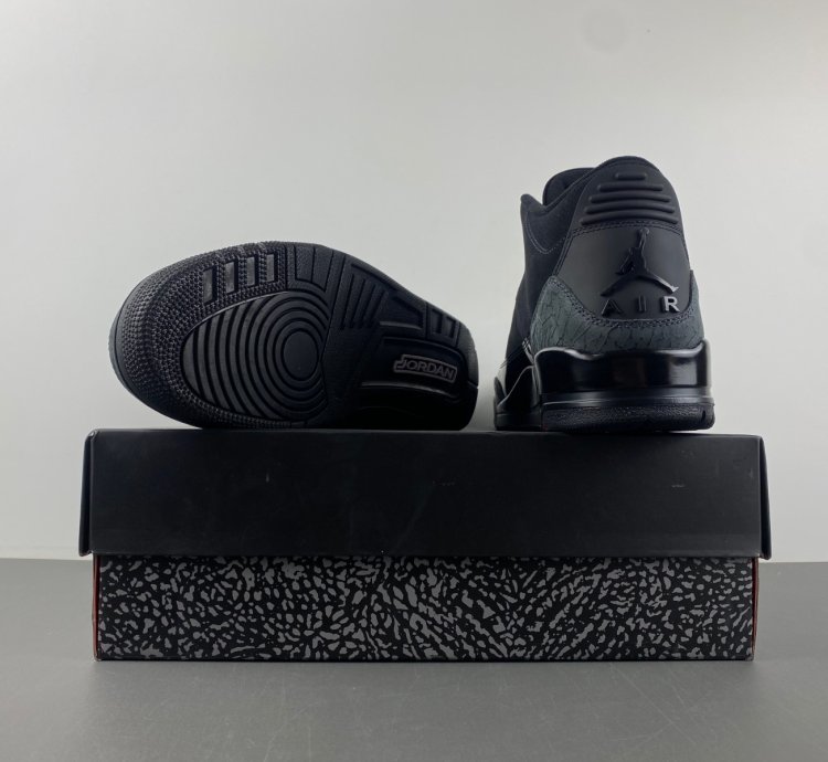Air Jordan 3 Retro 2025 Black Cat - CT8532-001