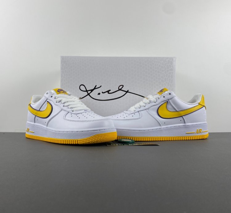 Kobe Bryant x Nike Air Force 1 Low Yellow - FZ1151-100