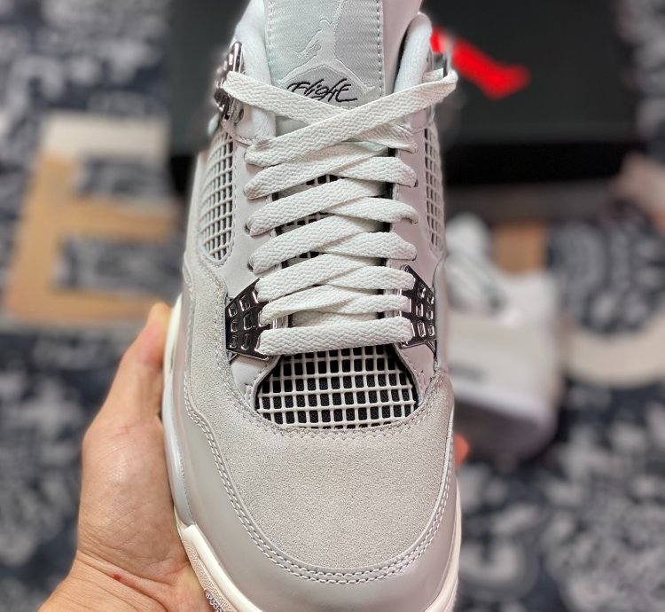 Air Jordan 4 Retro ”Light Iron Ore” AQ9129-001