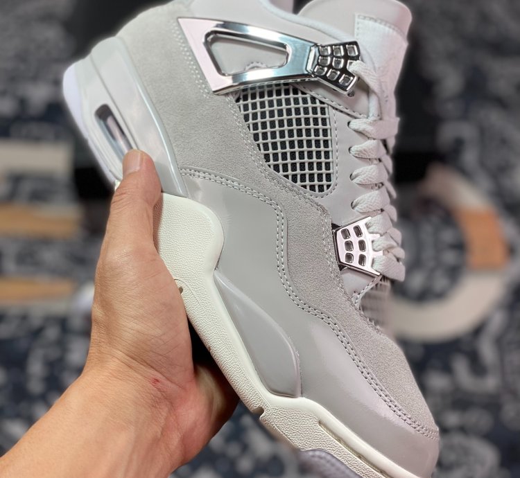 Air Jordan 4 Retro ”Light Iron Ore” AQ9129-001