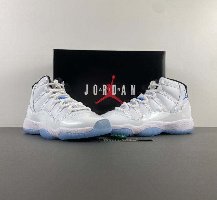 Jordan 11 Retro Legend Blue 2024 GS - 378038-104