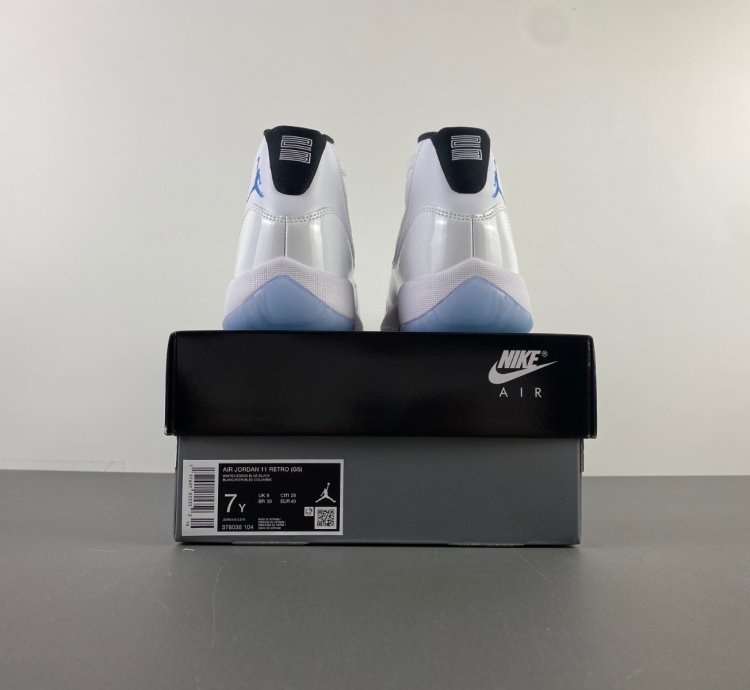 Jordan 11 Retro Legend Blue 2024 GS - 378038-104