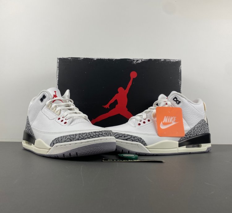 Air Jordan 3 Retro White Cement Reimagined - DN3707-100