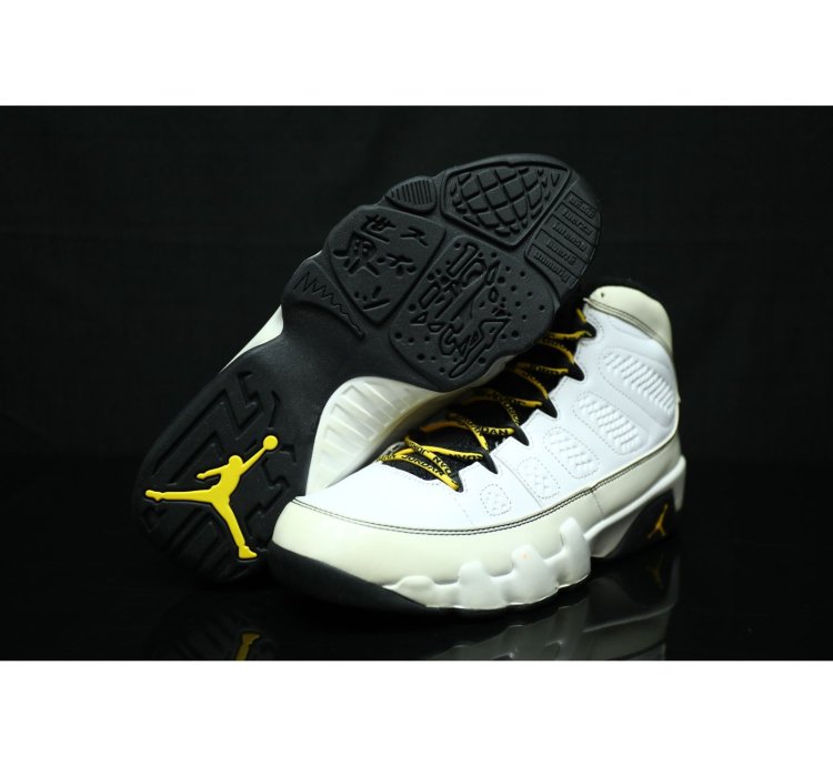 2011 Air Jordan 9 Retro Quai 54 White 302370 105 Size 9 5