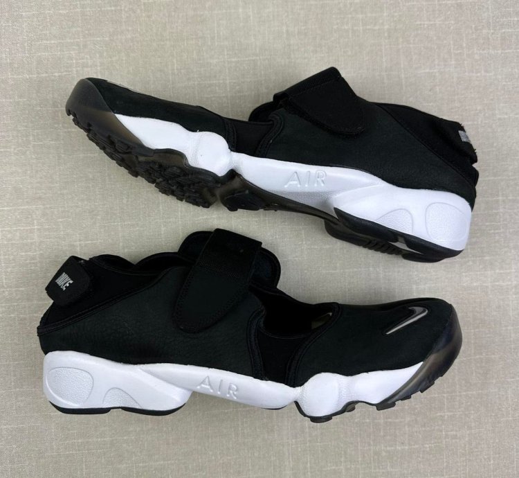 2016 Nike Air Rift Anniversary QS Black Metallic Men 12