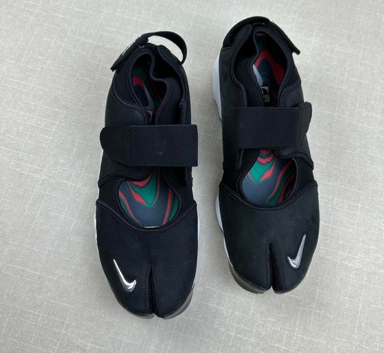 2016 Nike Air Rift Anniversary QS Black Metallic Men 12