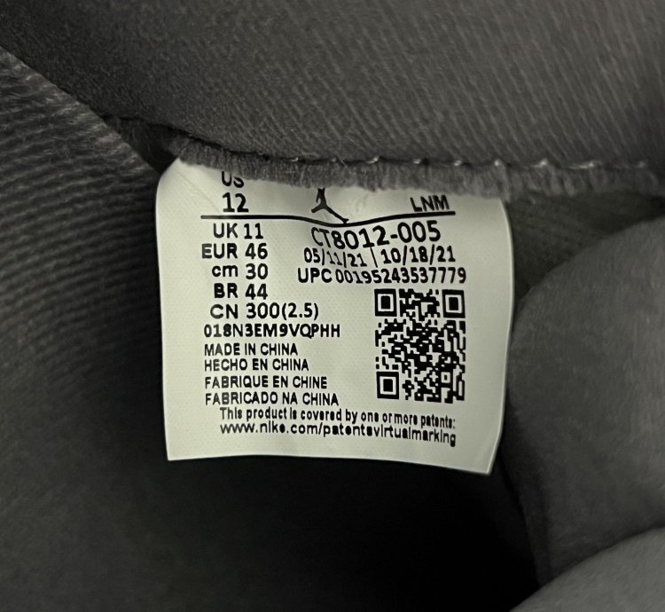 2021 Jordan 11 Cool Grey Special Corporate Briefcase Set-Up