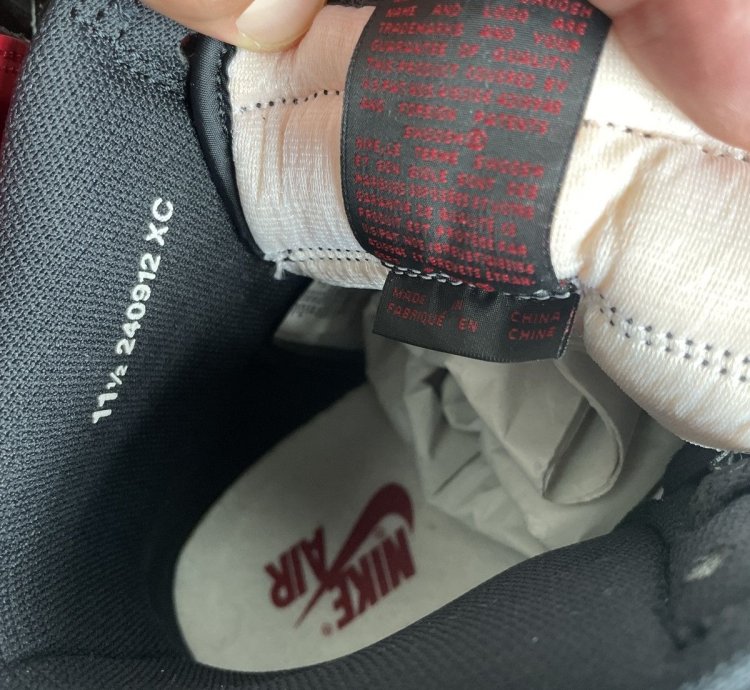 2024 Jordan 1 85 Bred size 11 5