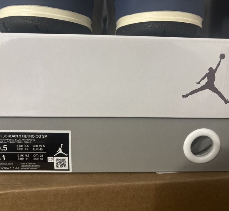 2025 Air Jordan 3 Retro OG SP MA MANI RE FOR THE LOVE