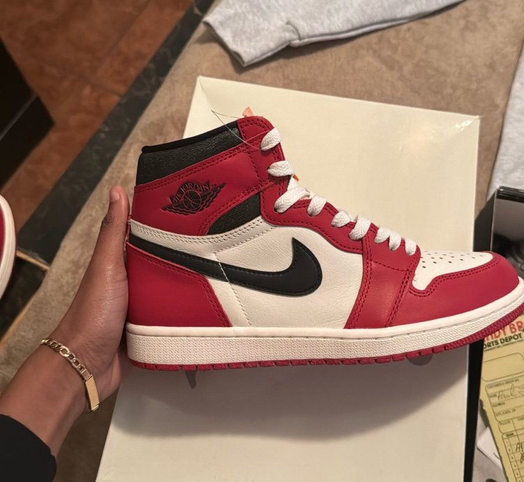 Air jordan 1 lost and found