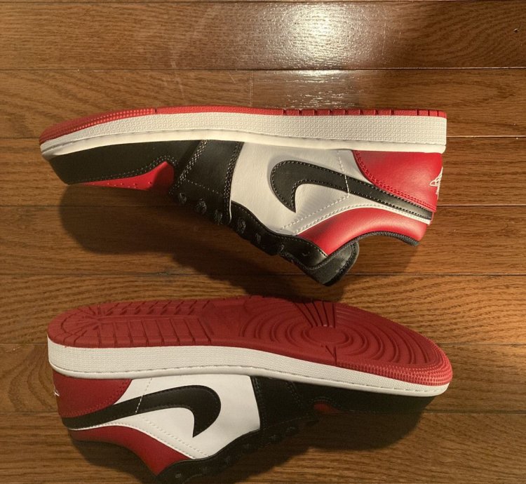 Air Jordan 1 Low gym red white-black