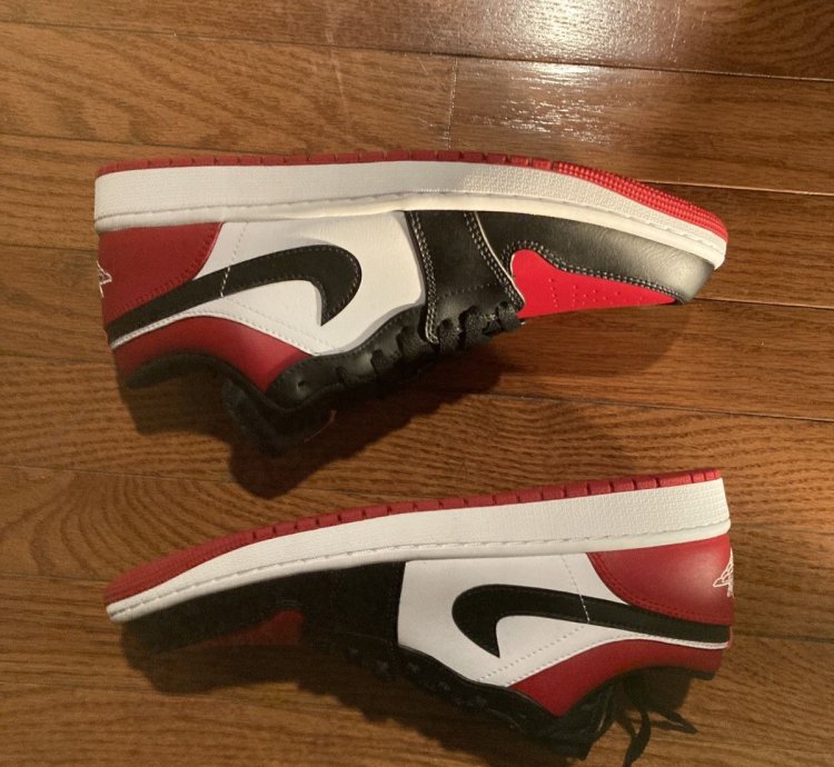 Air Jordan 1 Low gym red white-black