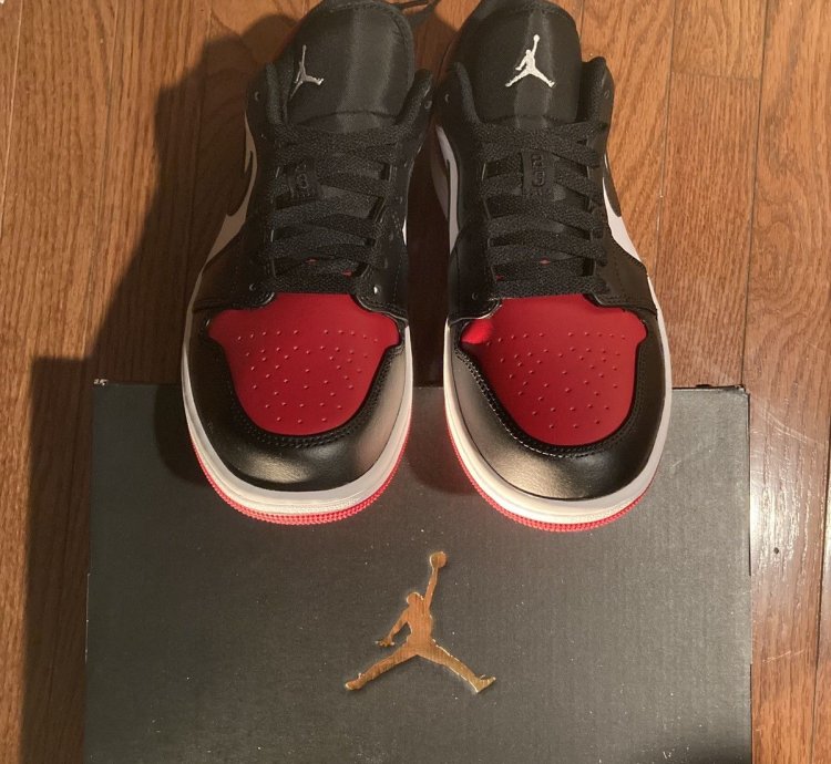Air Jordan 1 Low gym red white-black