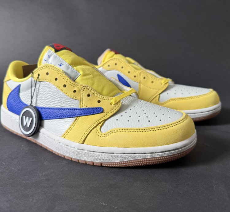 Air Jordan 1 Low OG SP Travis Scott Canary Yellow