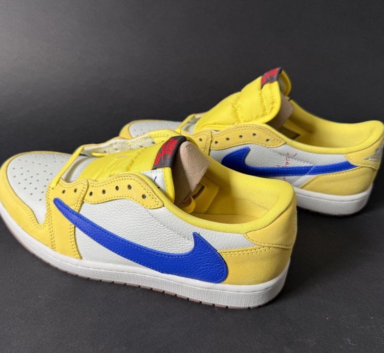 Air Jordan 1 Low OG SP Travis Scott Canary Yellow
