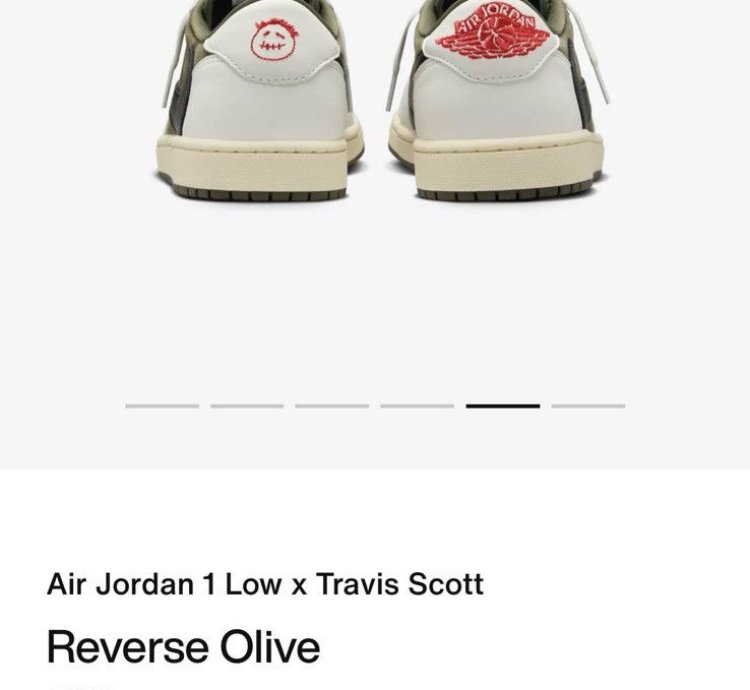 Air Jordan 1 Low Travis Scott