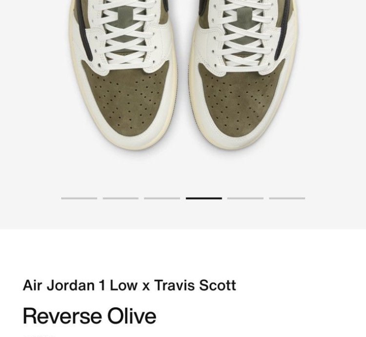 Air Jordan 1 Low Travis Scott