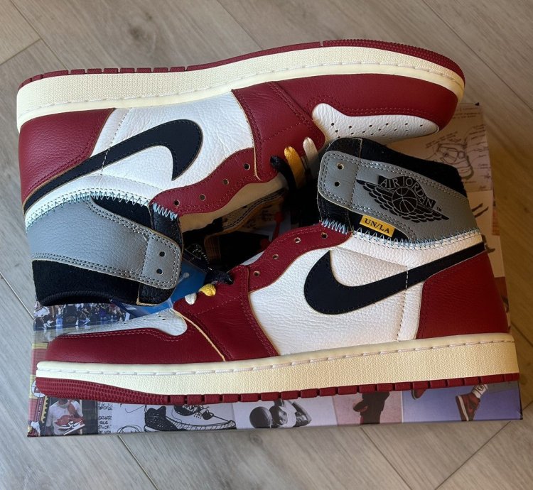 Air Jordan 1 Retro High OG SP Union LA Chicago Shadow Sz 12