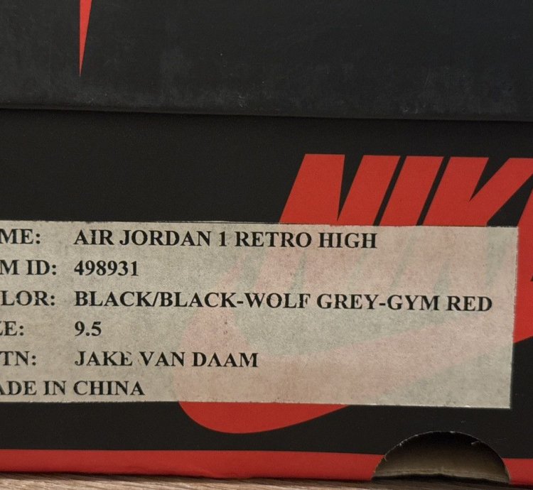 Air Jordan 1 Retro High Private Listing for rcclientele3