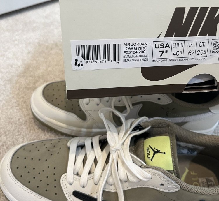 Air Jordan 1 retro low golf Travis scott