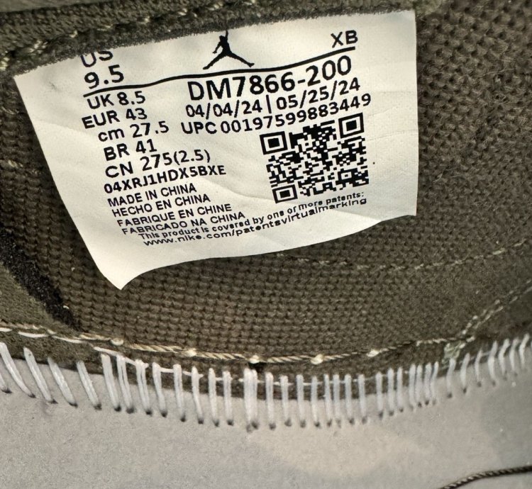 Air Jordan 1 Retro Low Travis Scott Medium Olive US 9 5