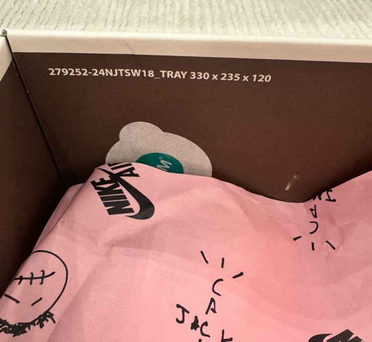 Air Jordan 1 Retro Low Travis Scott Velvet Brown US 10 5