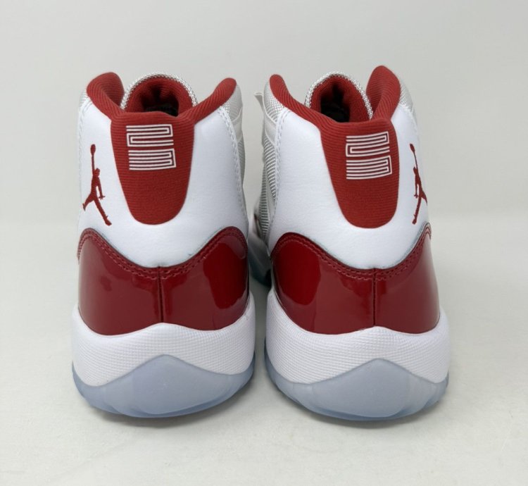 Air Jordan 11 Cherry Retro High Red White Sneakers 2022
