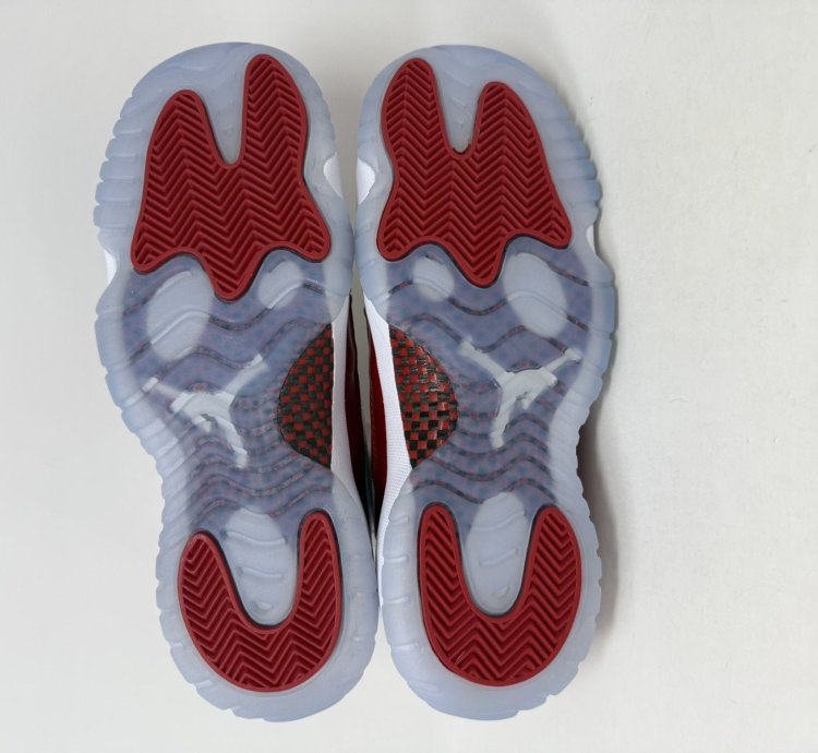 Air Jordan 11 Cherry Retro High Red White Sneakers 2022