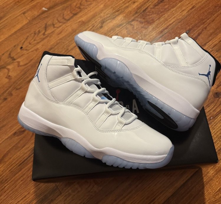 Air Jordan 11 Retro Legend Blue Columbia size 10 5 2024