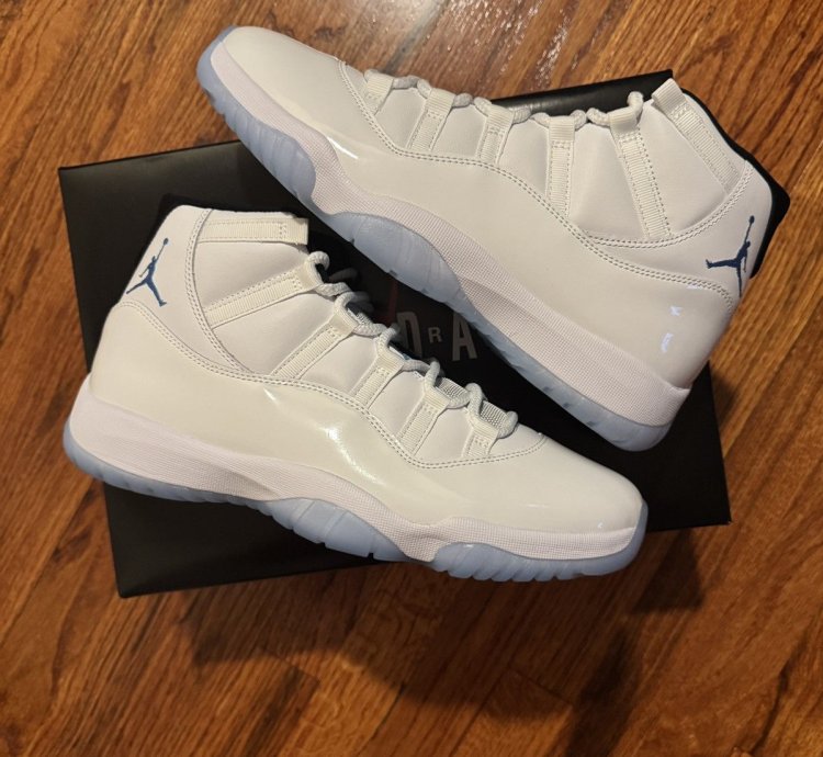 Air Jordan 11 Retro Legend Blue Columbia size 10 5 2024