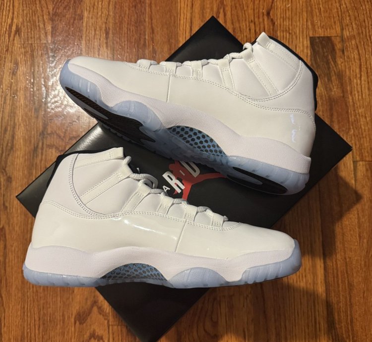 Air Jordan 11 Retro Legend Blue Columbia size 10 5 2024