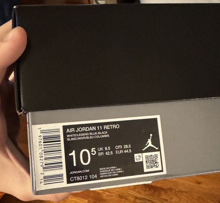 Air Jordan 11 Retro Legend Blue Columbia size 10 5 2024