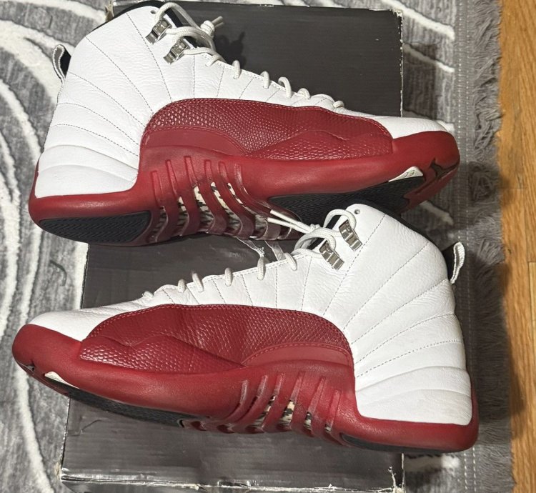 Air Jordan 12 Retro Cherry 2009 Size 10 DS
