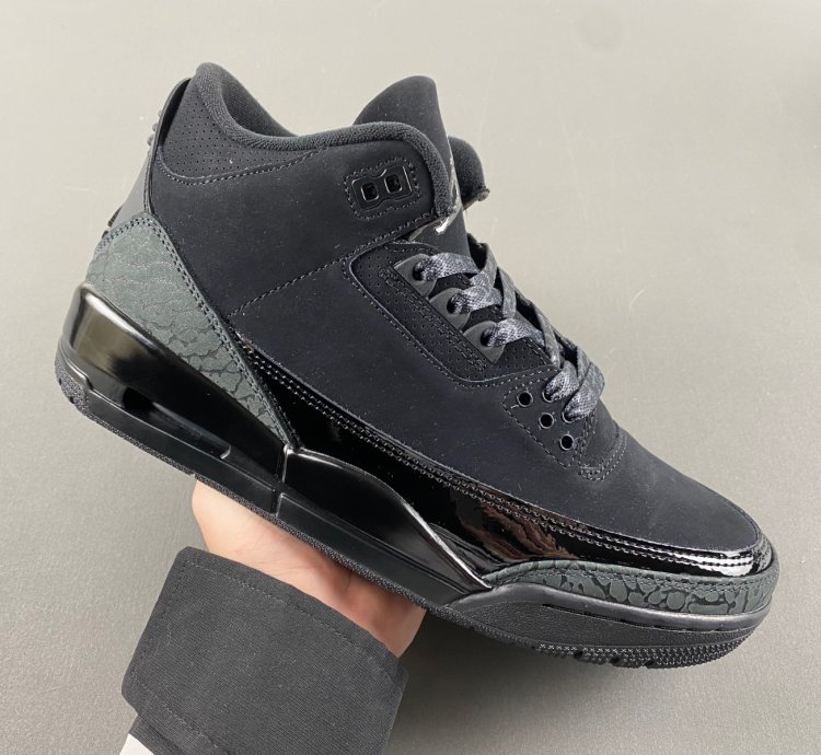 Air Jordan 3 Retro 2025 Black Cat - CT8532-001